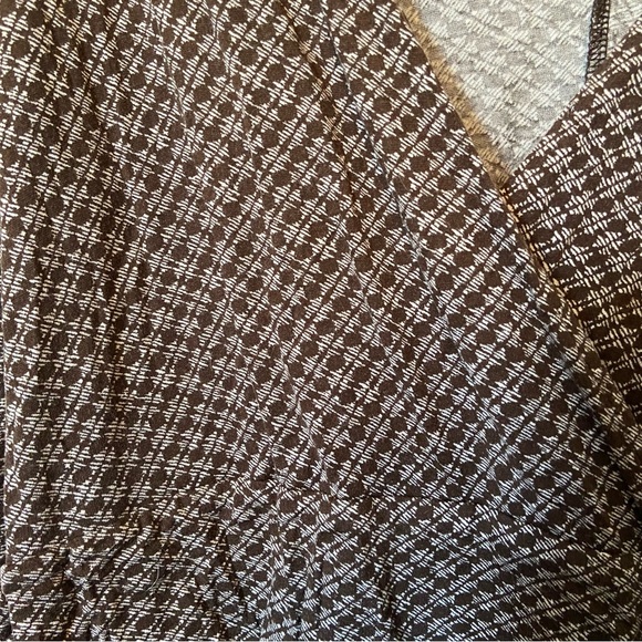 Nine West 3x faux wrap tunic length top - Picture 4 of 4